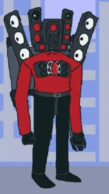 ai character: Titan speaker 1.0 background