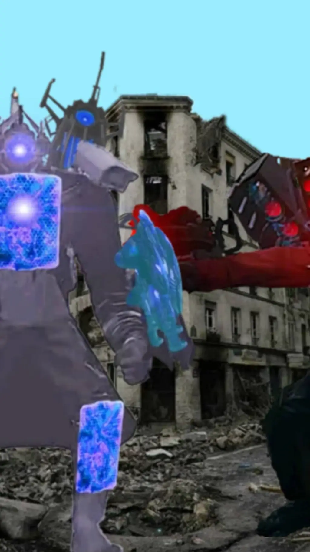 ai character: skibidi track 1 background