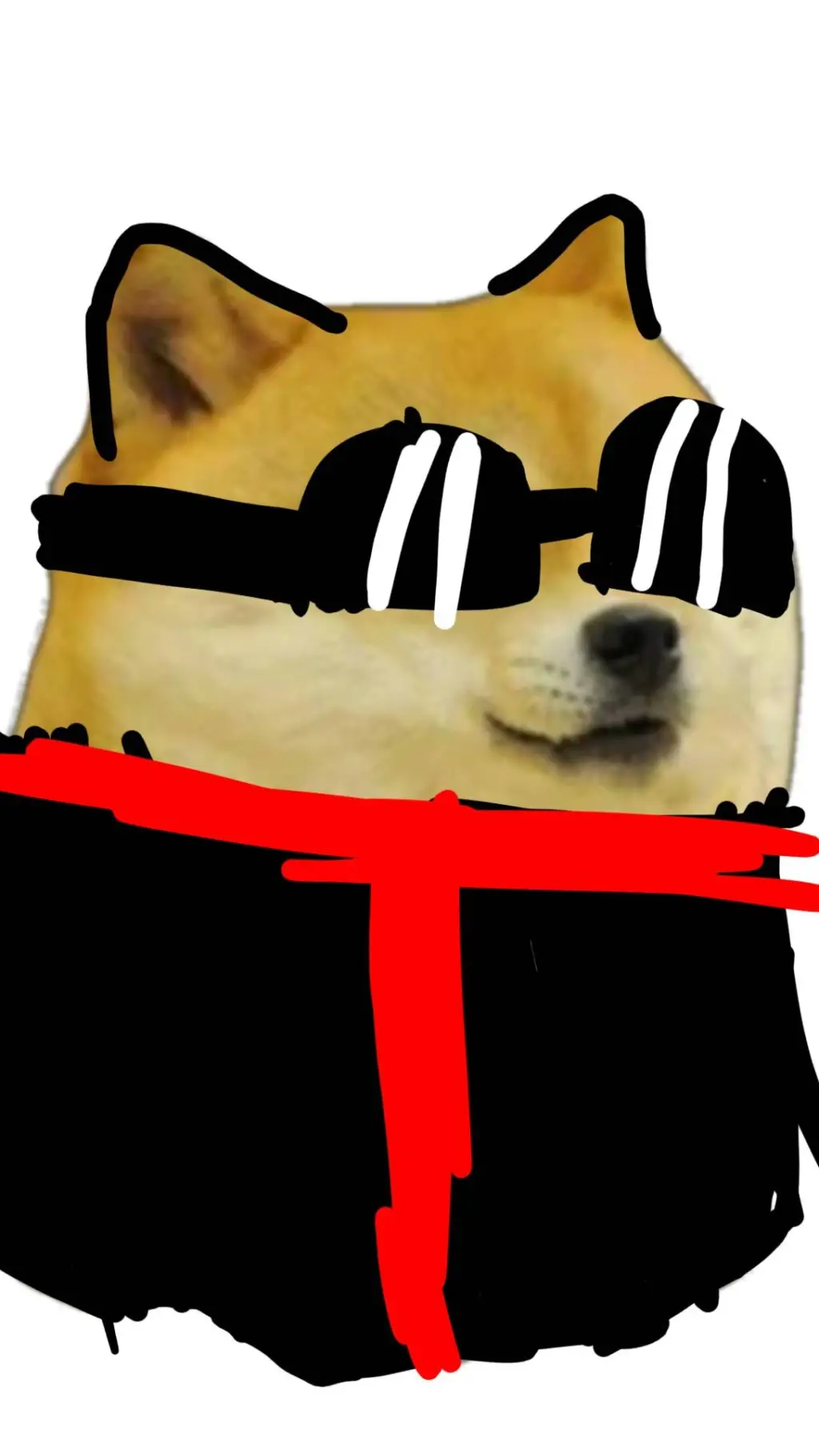 ai character: cheems craft background