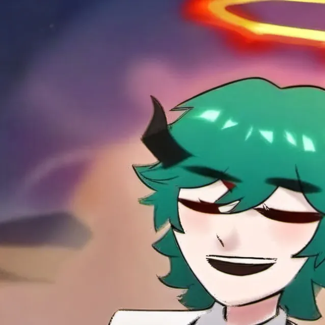 chat with ai character: ~🖤Erind💚✨~