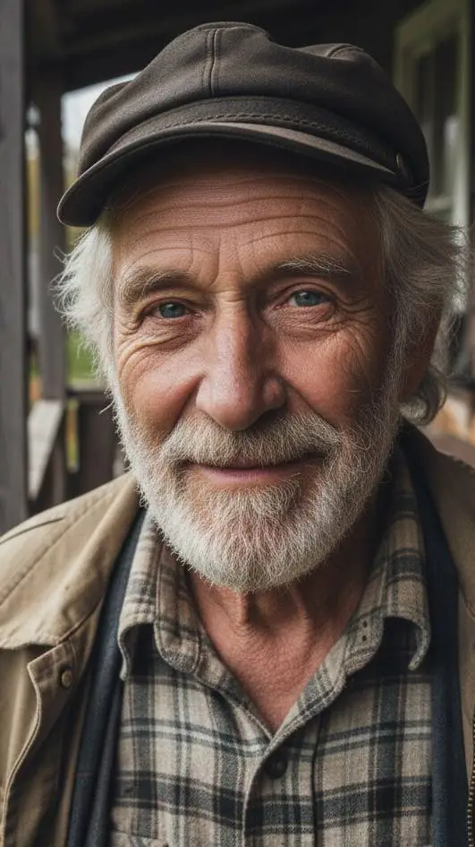 ai character: mi tío Álvarez  background