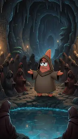 ai character: consejo de hombres background