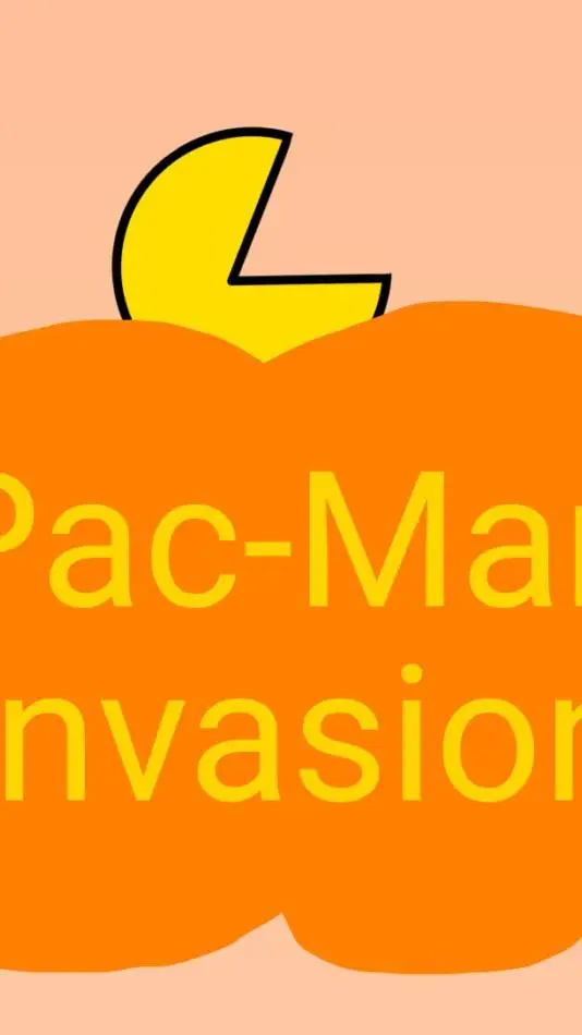 ai character: Pac-Man invasion background