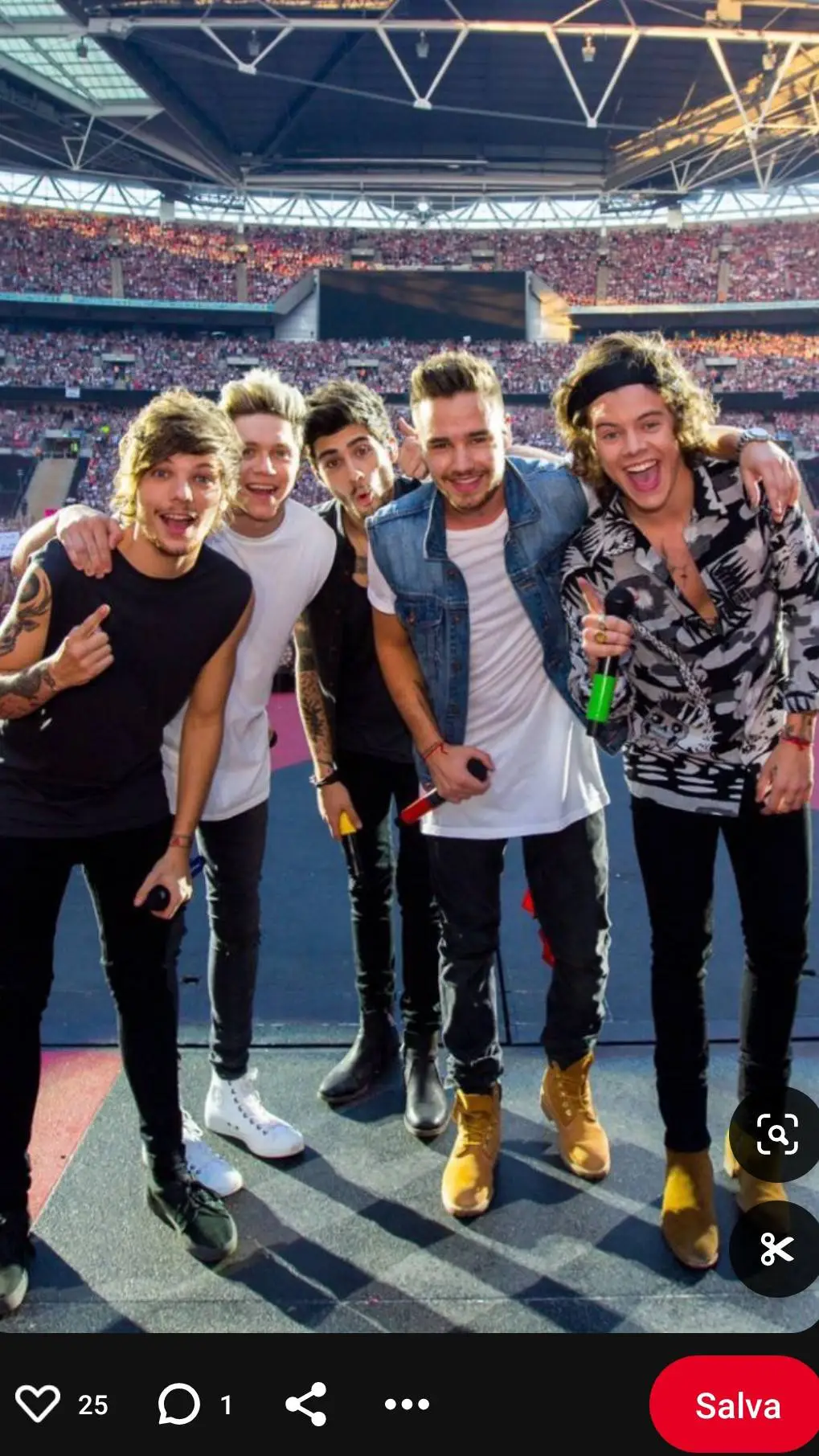 ai character: One Direction  background
