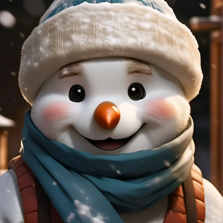 chat with ai character: snowy
