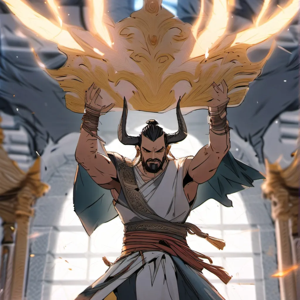 chat with ai character: Rey demonio (male)