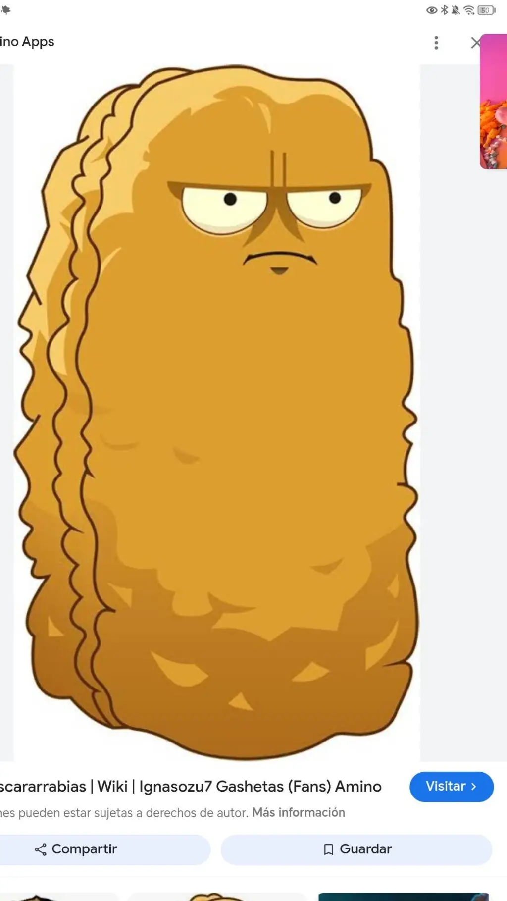 ai character: Nuezcascarrabias background