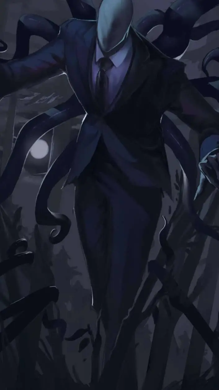 ai character: Slenderman  background