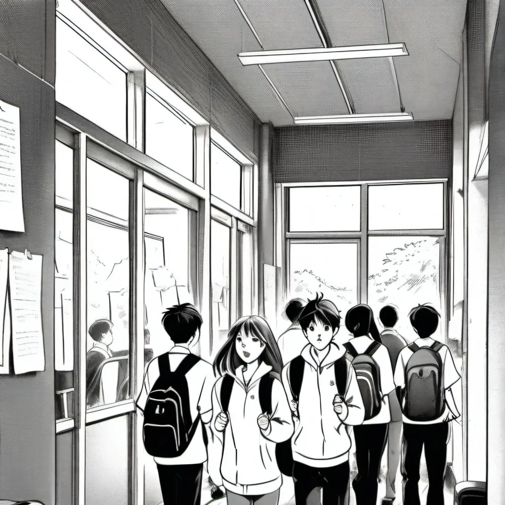 chat with ai character: SCHOOL!! :D