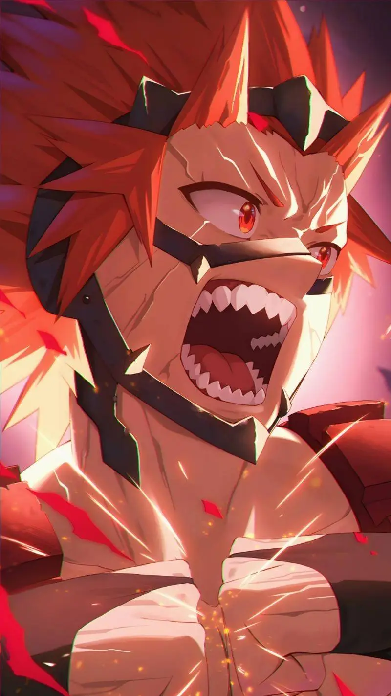 ai character: Kirishima  background