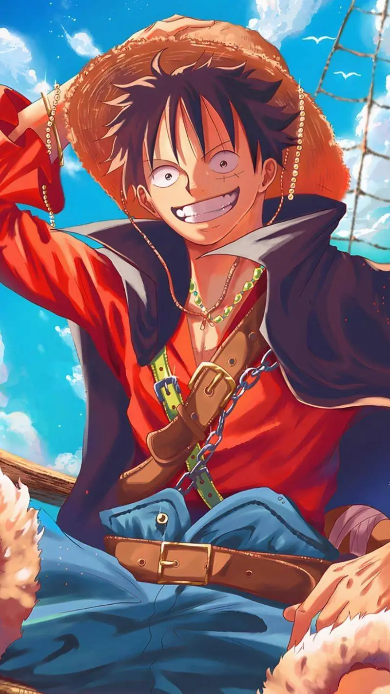 ai character: Luffy background