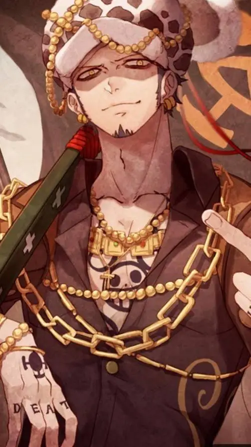 ai character: Trafalgar Law  background