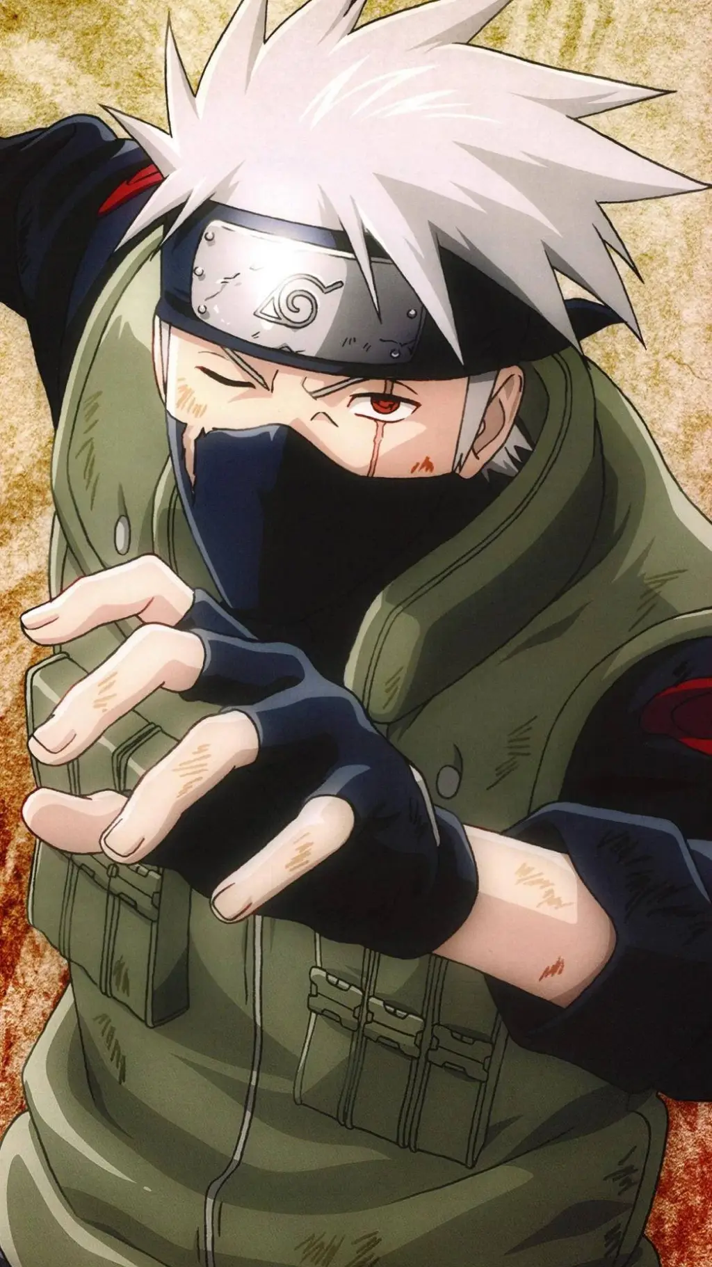 ai character: Kakashi  background