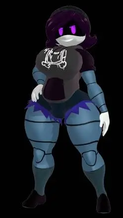 ai character: uzi  background