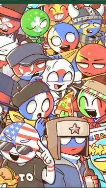 ai character: Countryhuman background