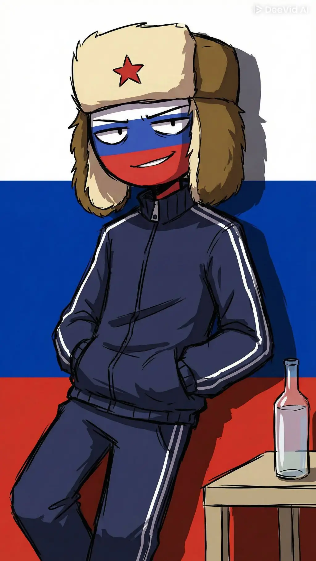 ai character: CH—Russia background