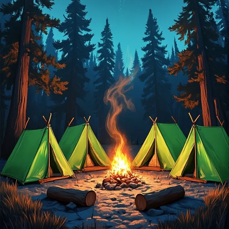 chat with ai character: CH—Camping