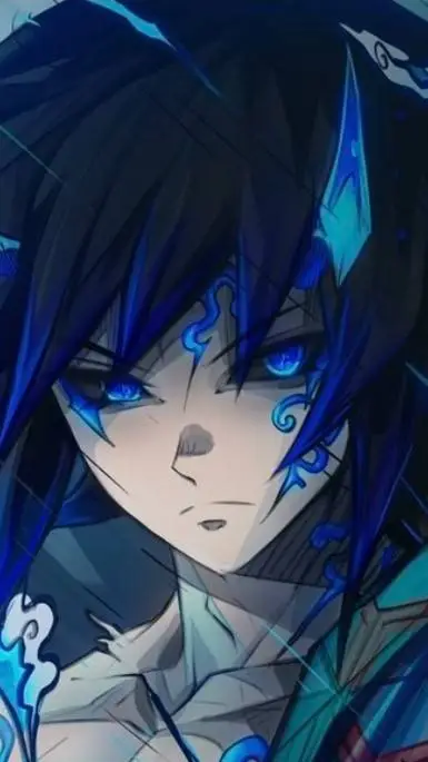 ai character: Demon giyuu background