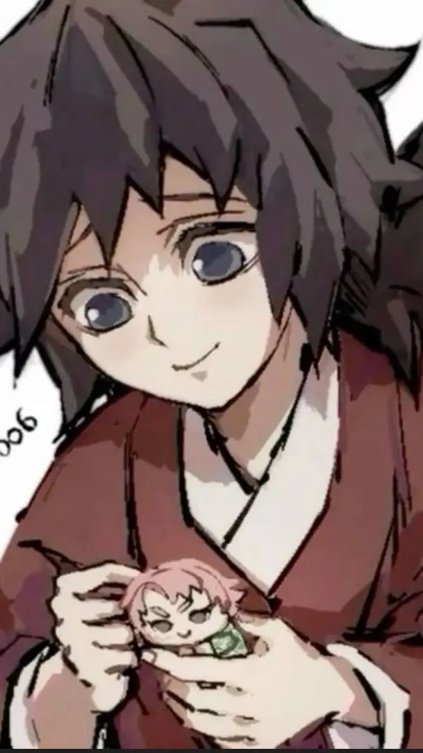 ai character: Giyu Tomioka kid background