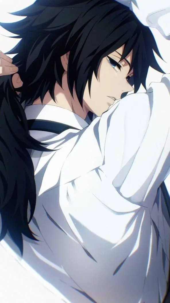 ai character: Giyuu cheating background