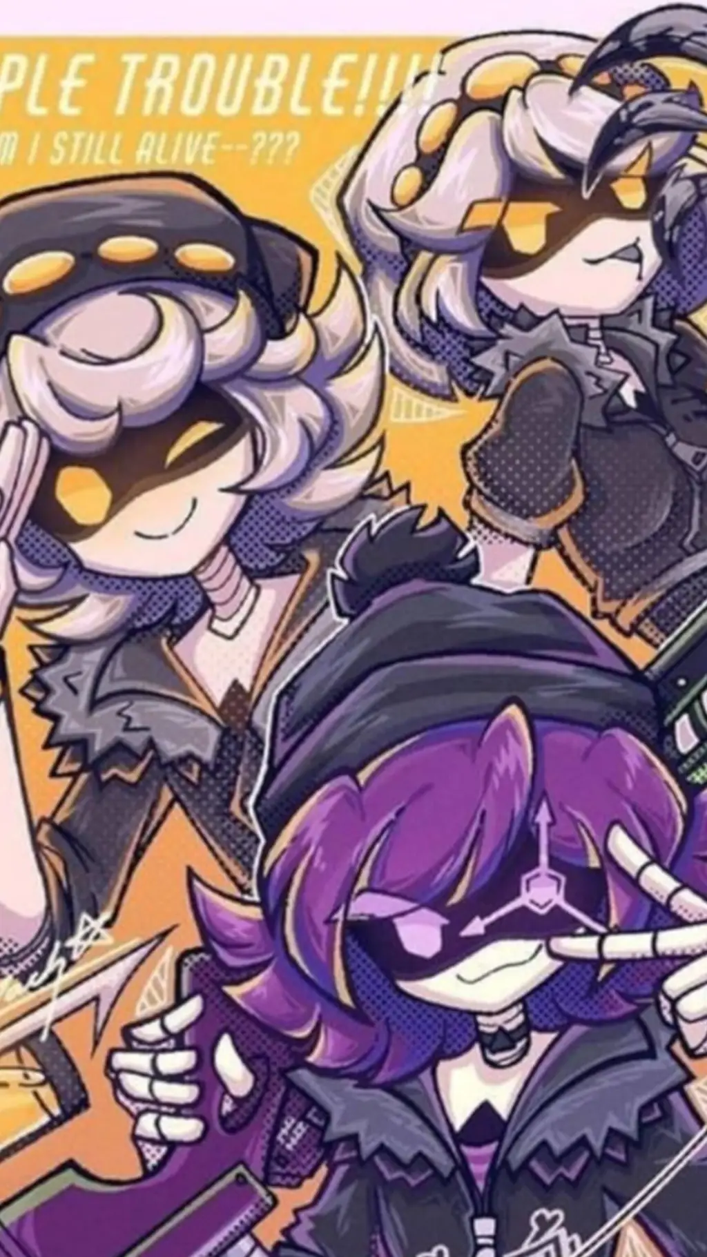 ai character: Murder Drones background