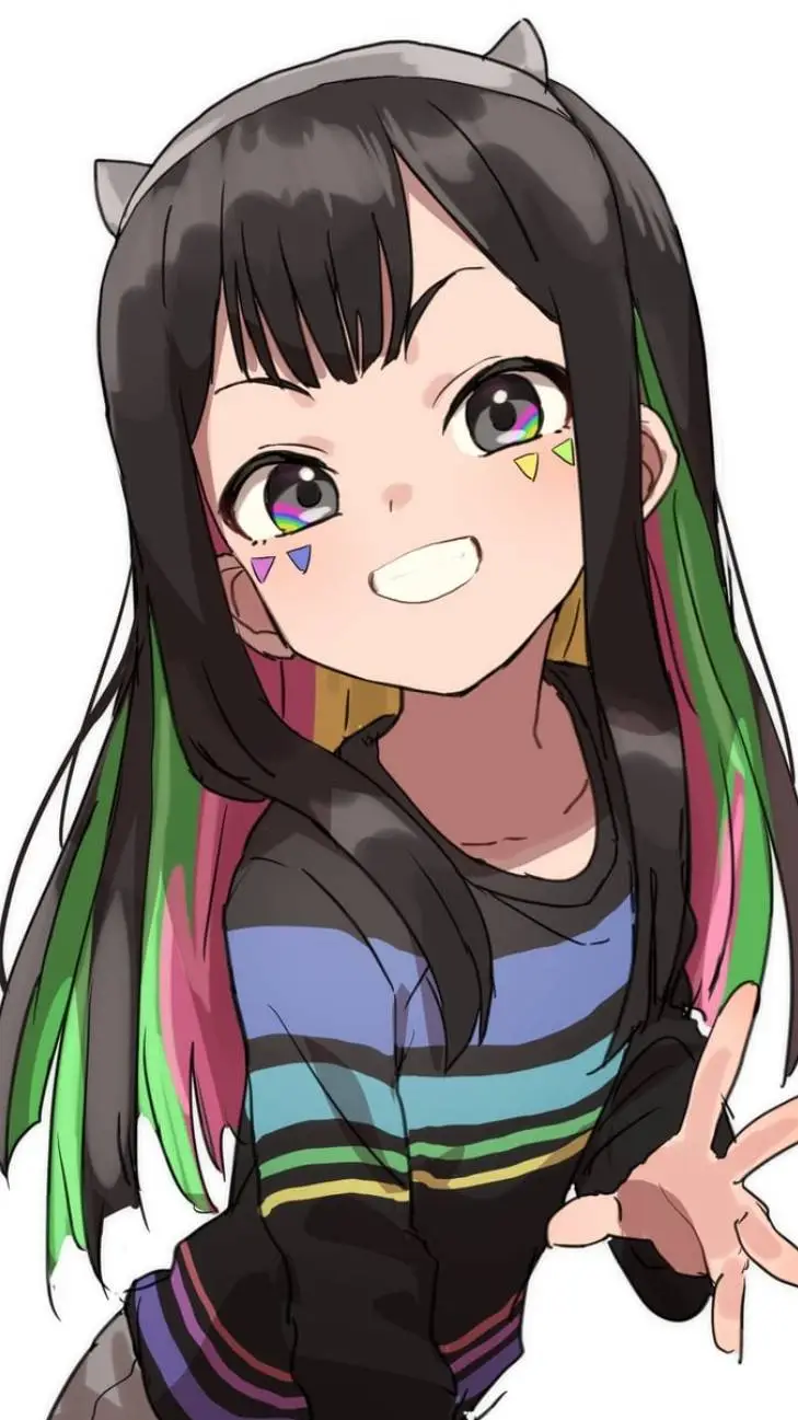 ai character: Multi Nanairo background