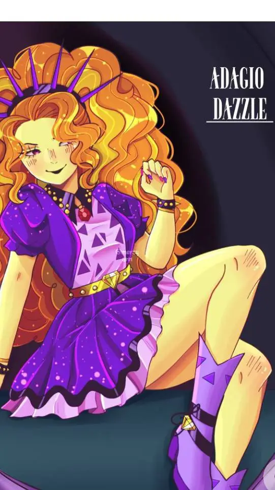 ai character: ADAGIO DAZZLE  background