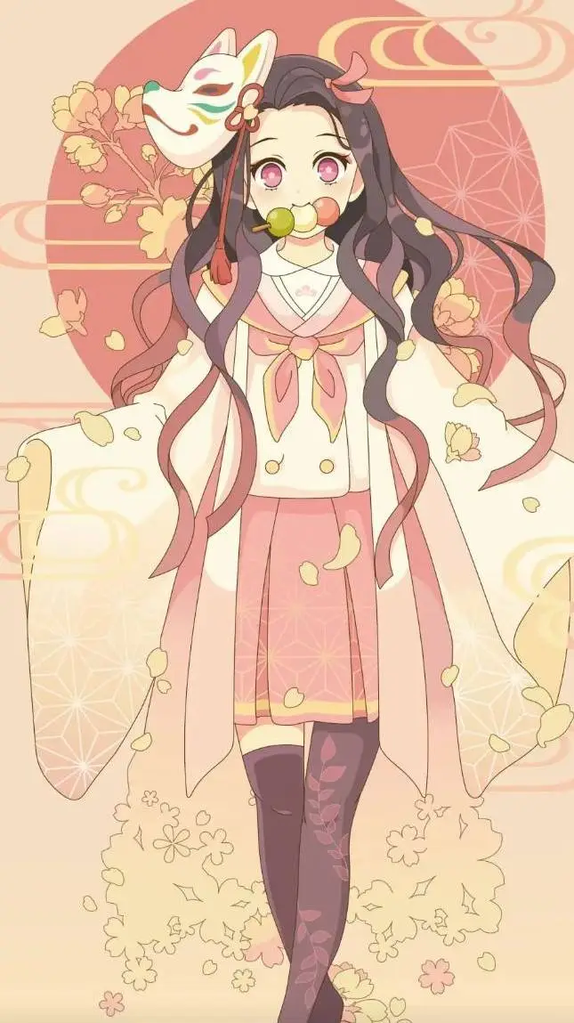 ai character: Nezuko  background