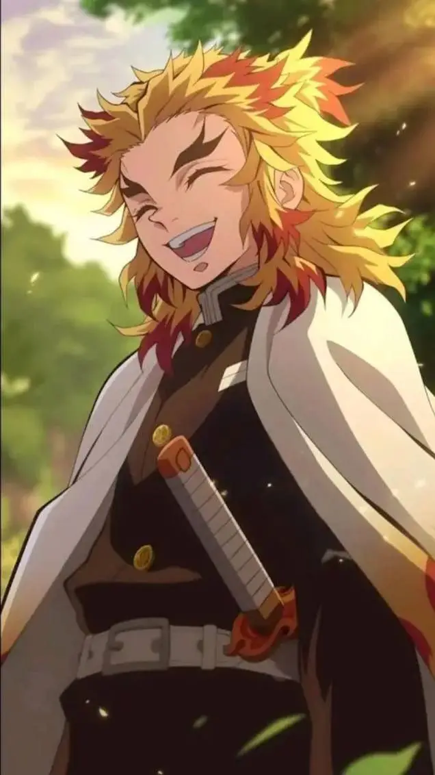 ai character: Rengoku 🔥🍱 background