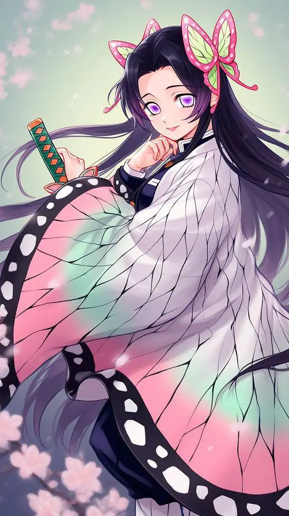 ai character: Kanae 🌺😄 background
