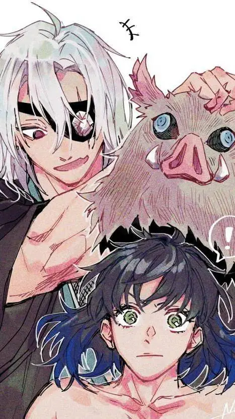 ai character: UZUINO? 🔊🐗 background