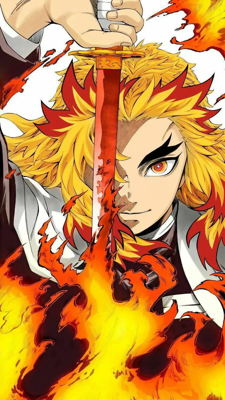 ai character: Rengoku x T/N background