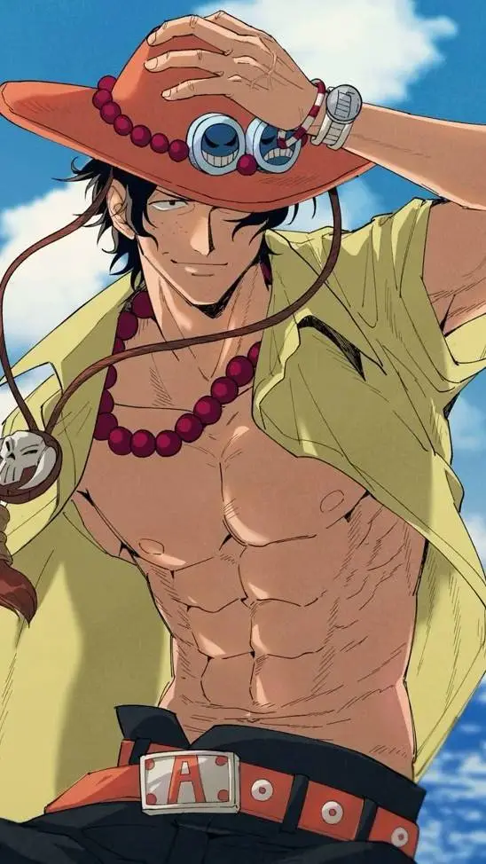 ai character: One piece background