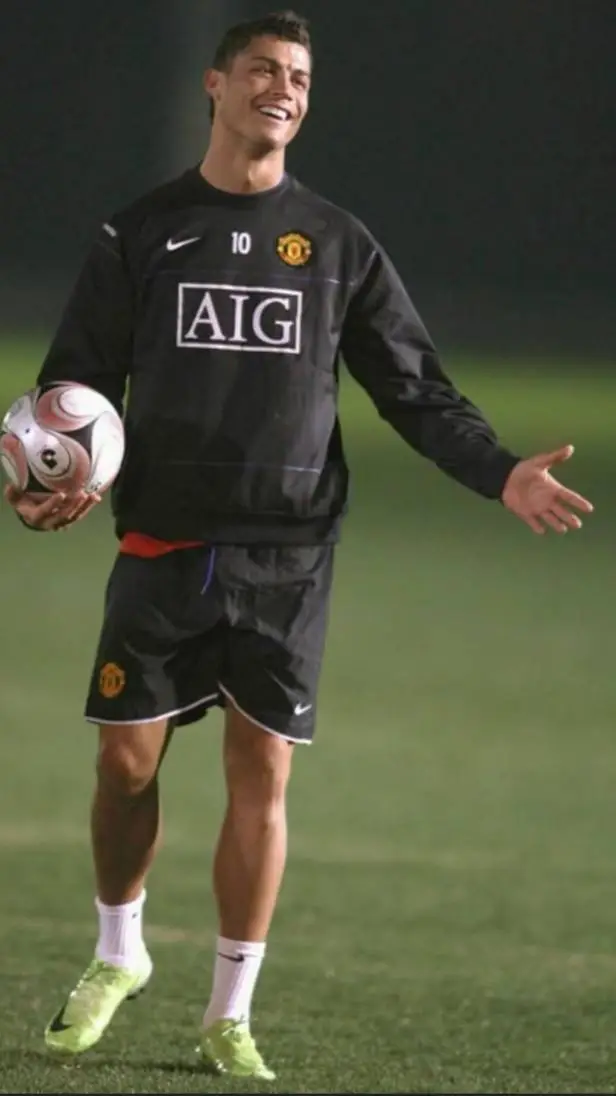 ai character: cristiano Ronaldo  background