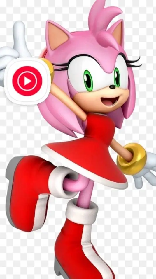 ai character: amy rose background