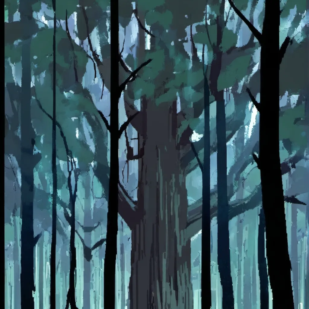 chat with ai character: Horror forest