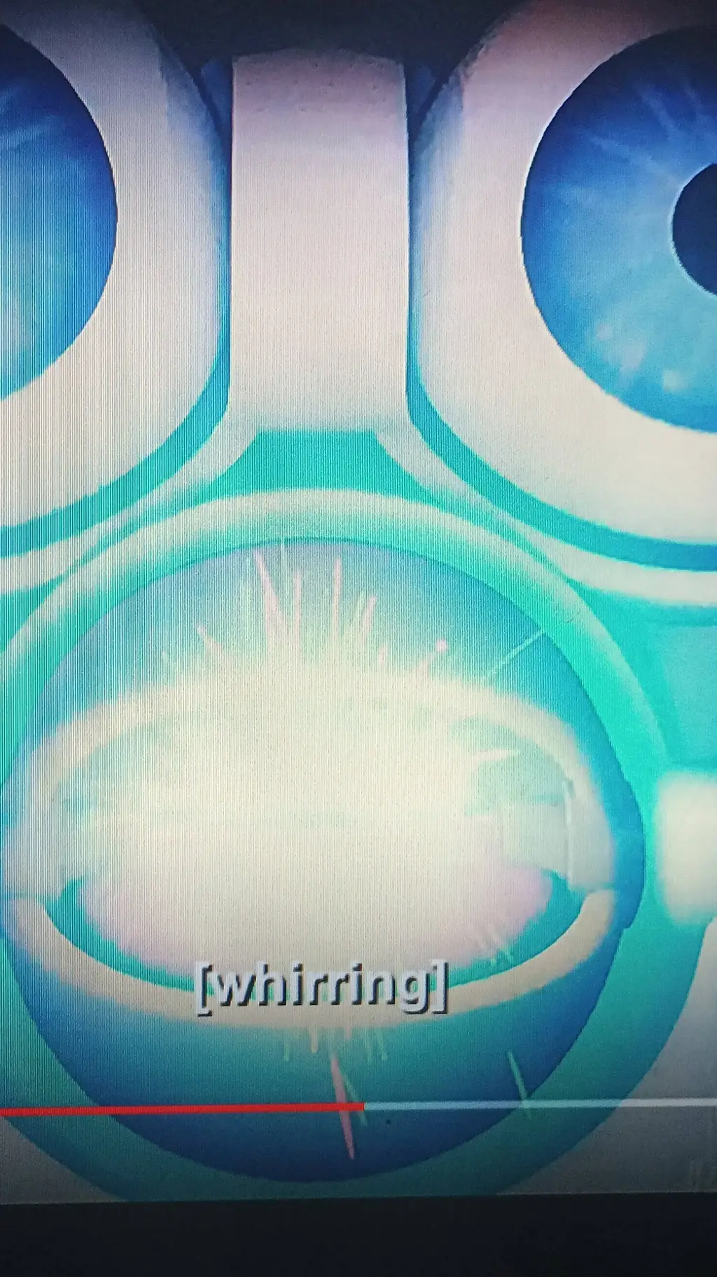 ai character: giant furby background