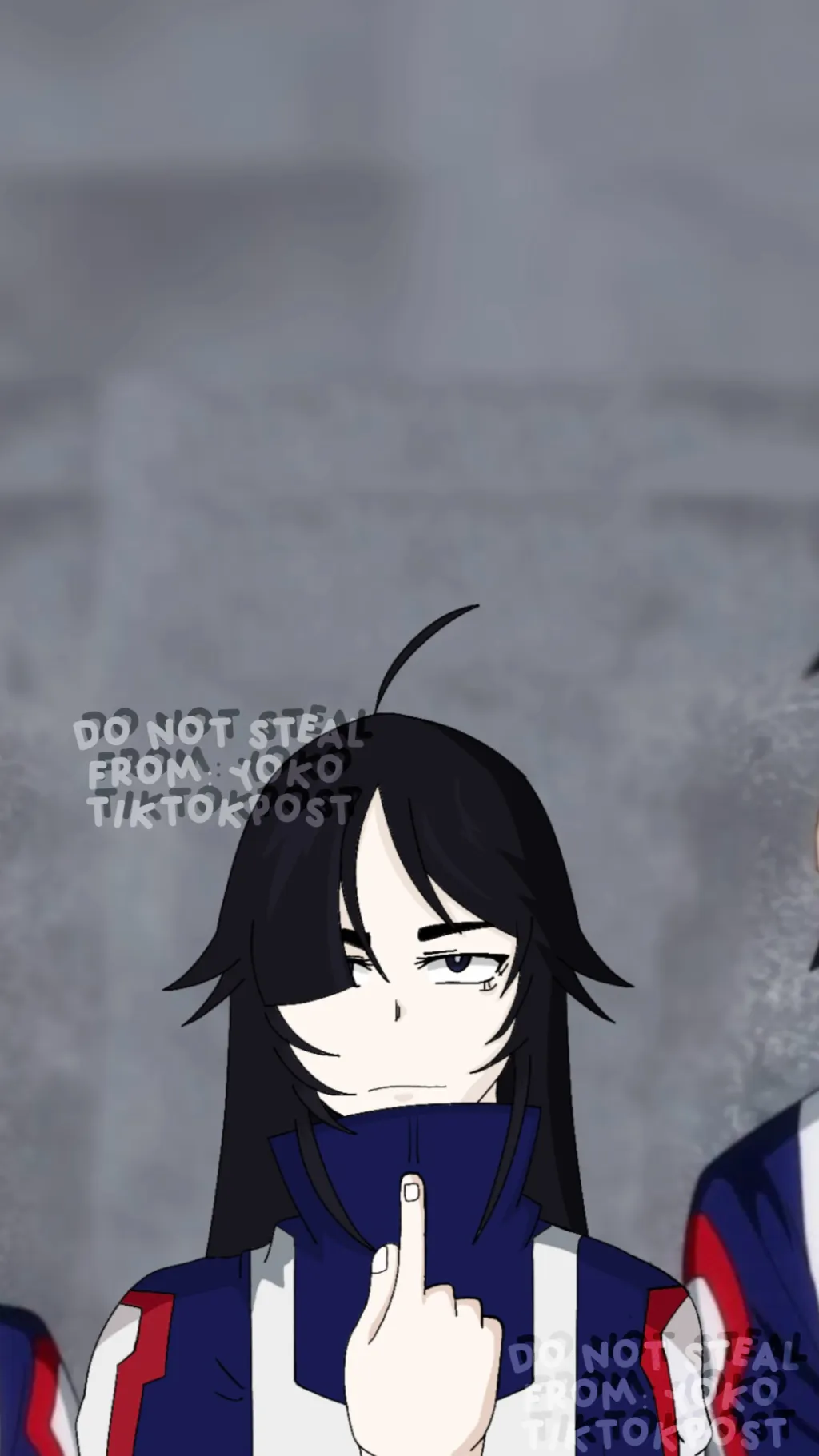 ai character: Yoko x mha! background