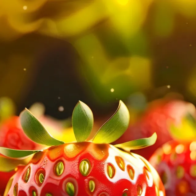 chat with ai character: A random strawberr