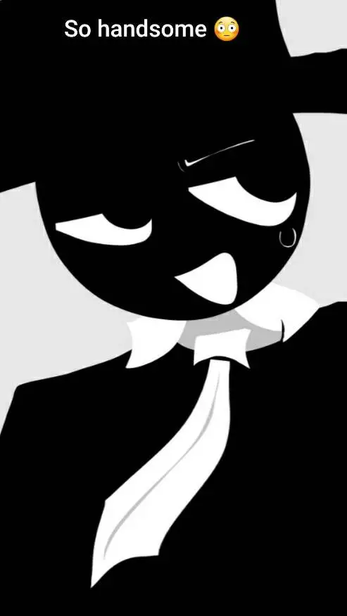 ai character: Black 😍 background