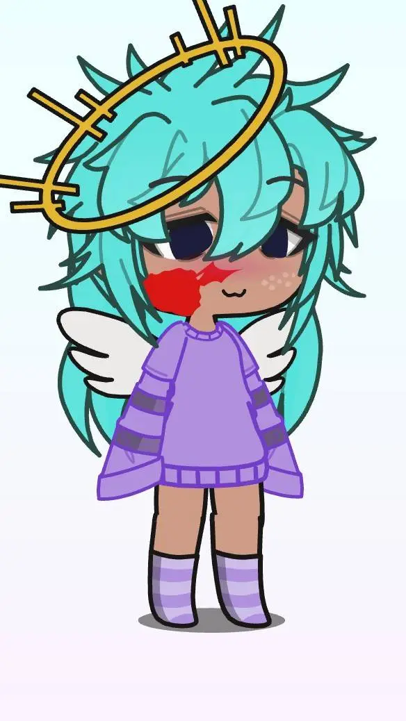ai character: heterochromia background