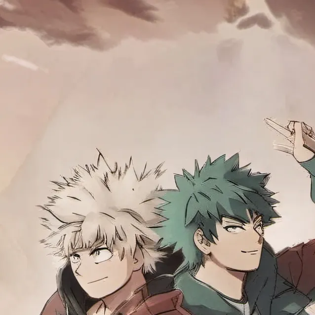 chat with ai character: Bakugo X Deku