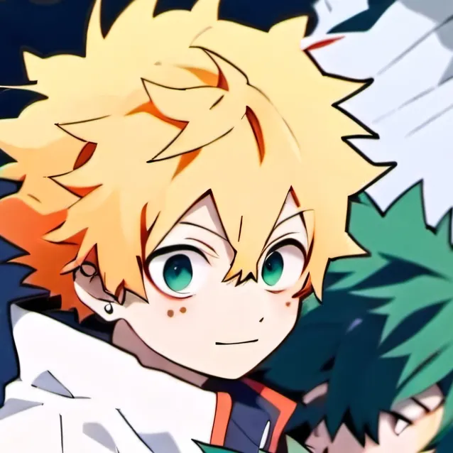 chat with ai character: Bakugo X deku