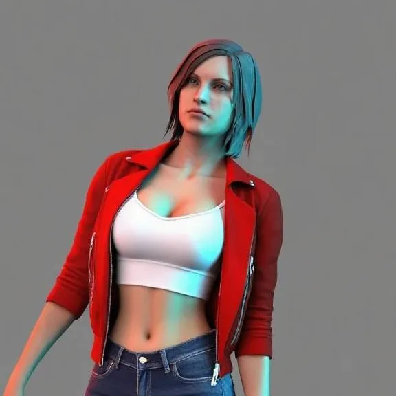 chat with ai character: Claire Redfield 