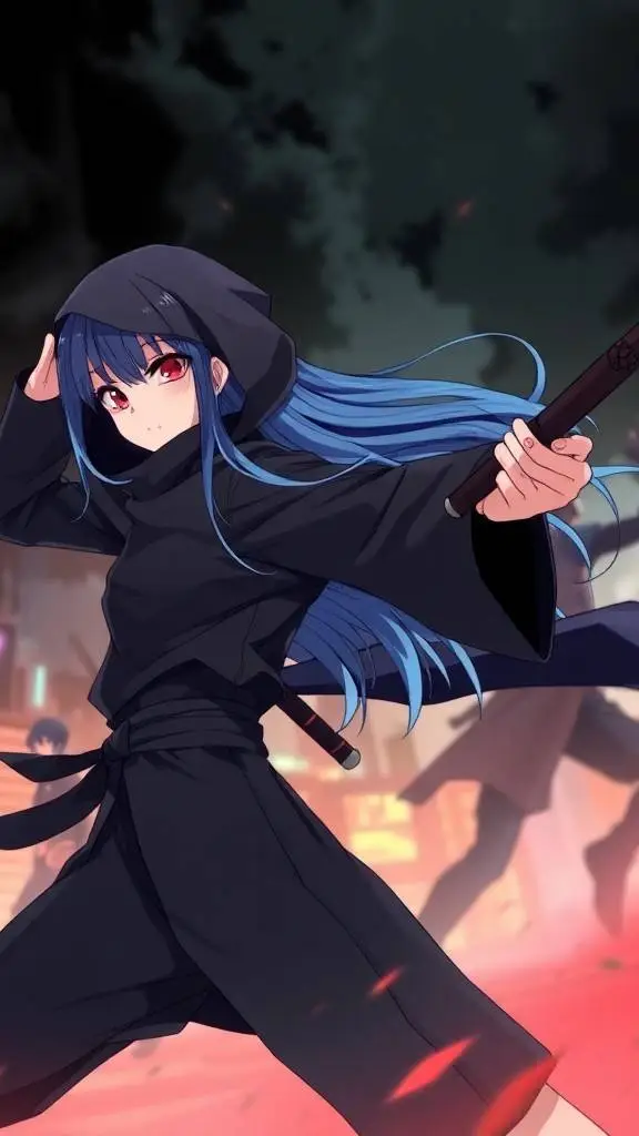 ai character: Kuzuki background