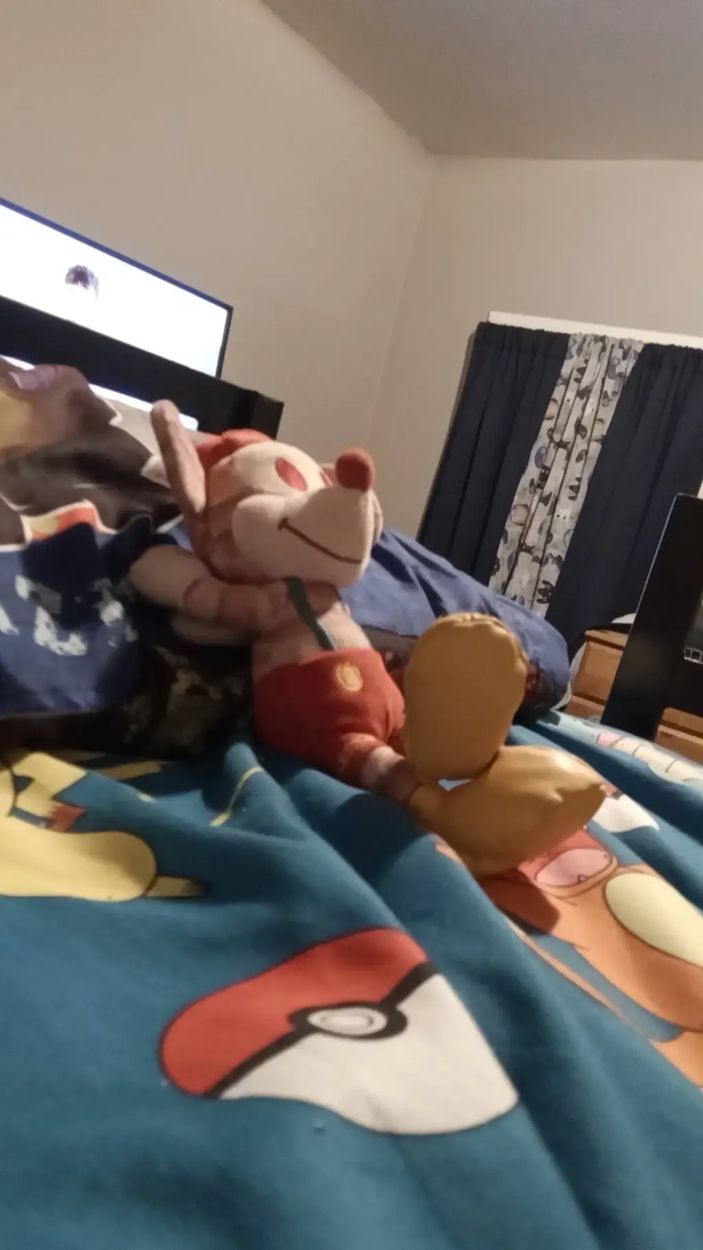 ai character: Candy, Mickey background