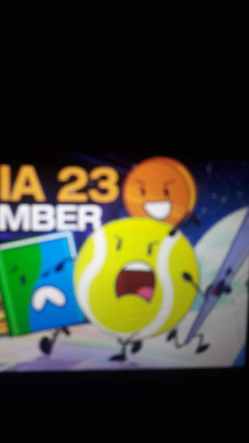 ai character: bfdia 23 background