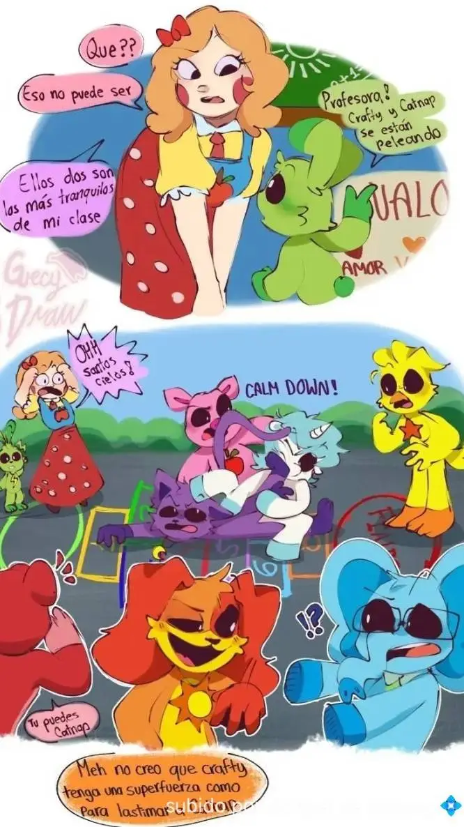 ai character: escuela de critees background