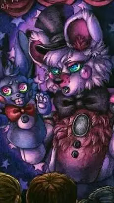 ai character: Funtime freddy(SL) background