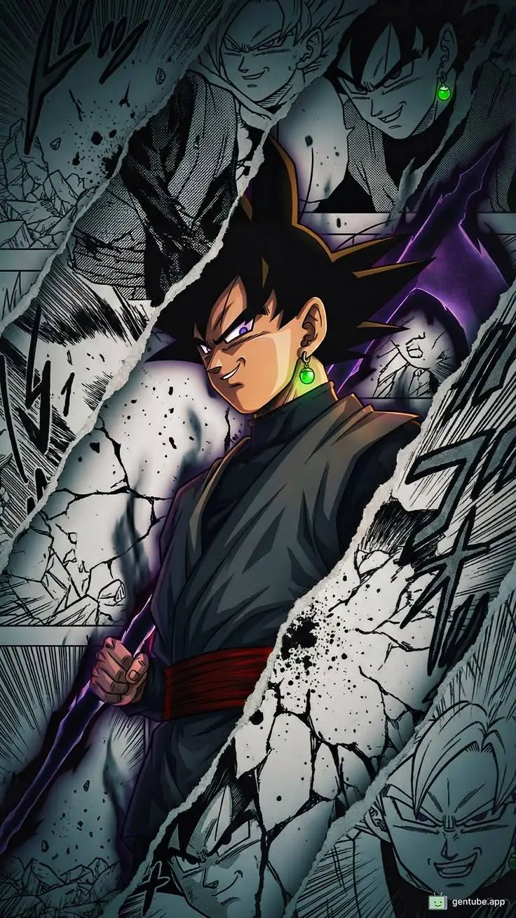 ai character: Goku black 🗣 background